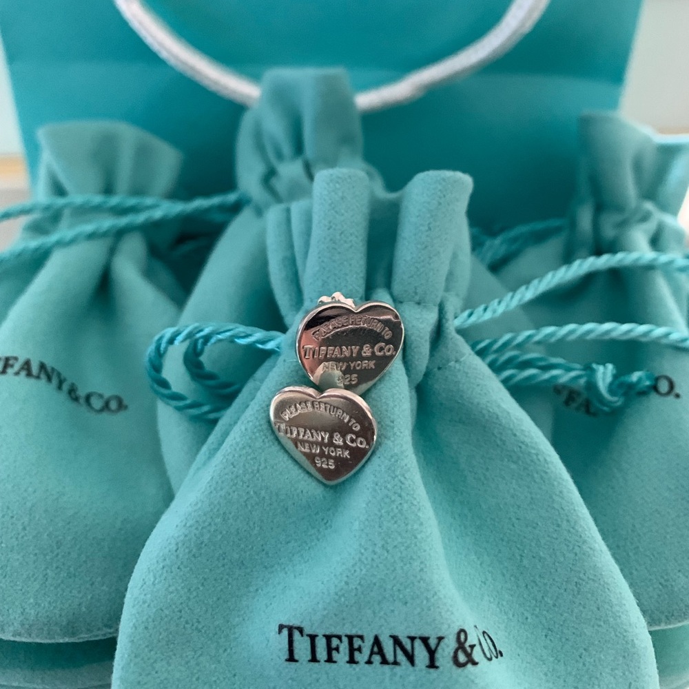 Tiffany & Co. Heart Tag Stud Earrings